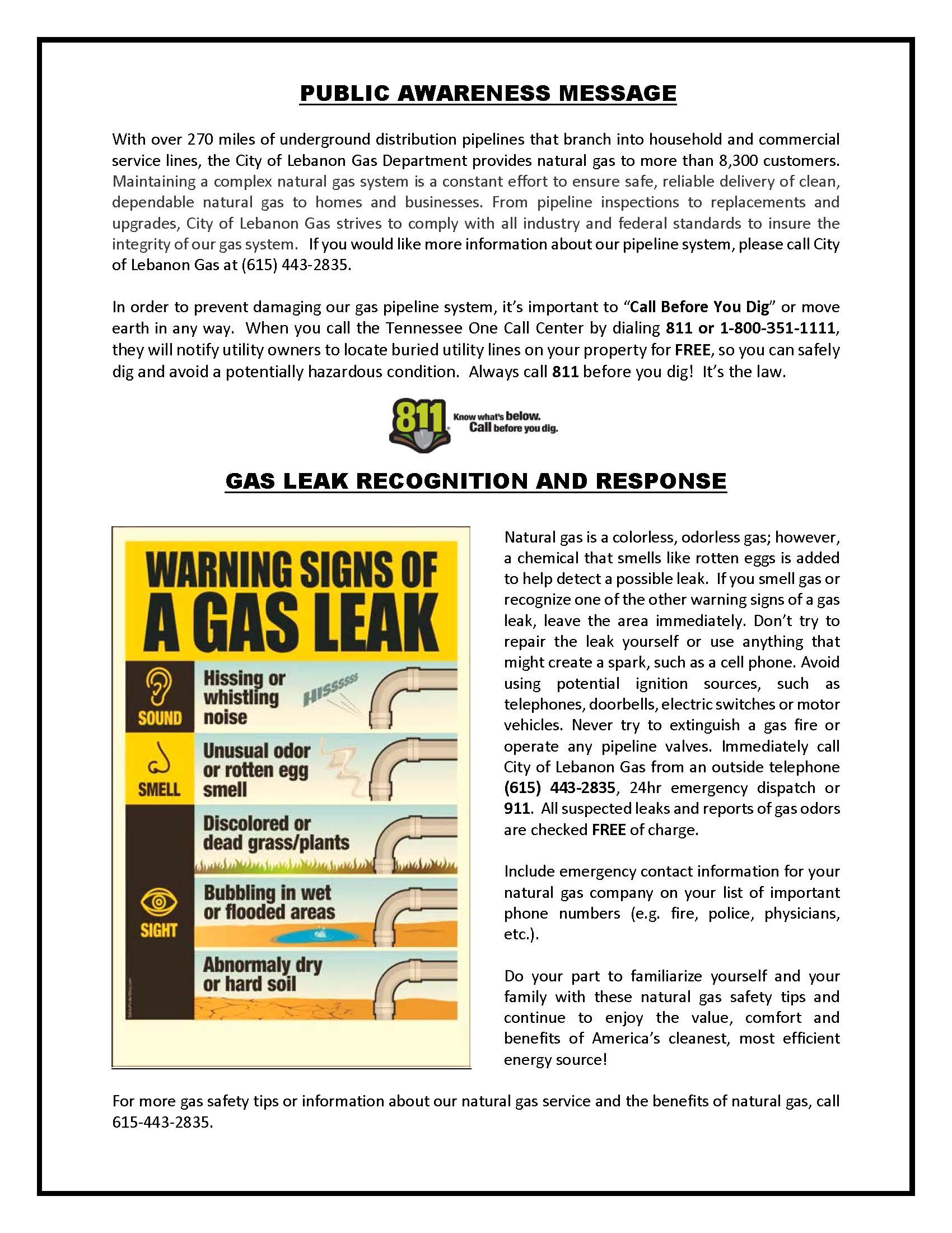 PUBLIC AWARENESS MESSAGE - COLOR