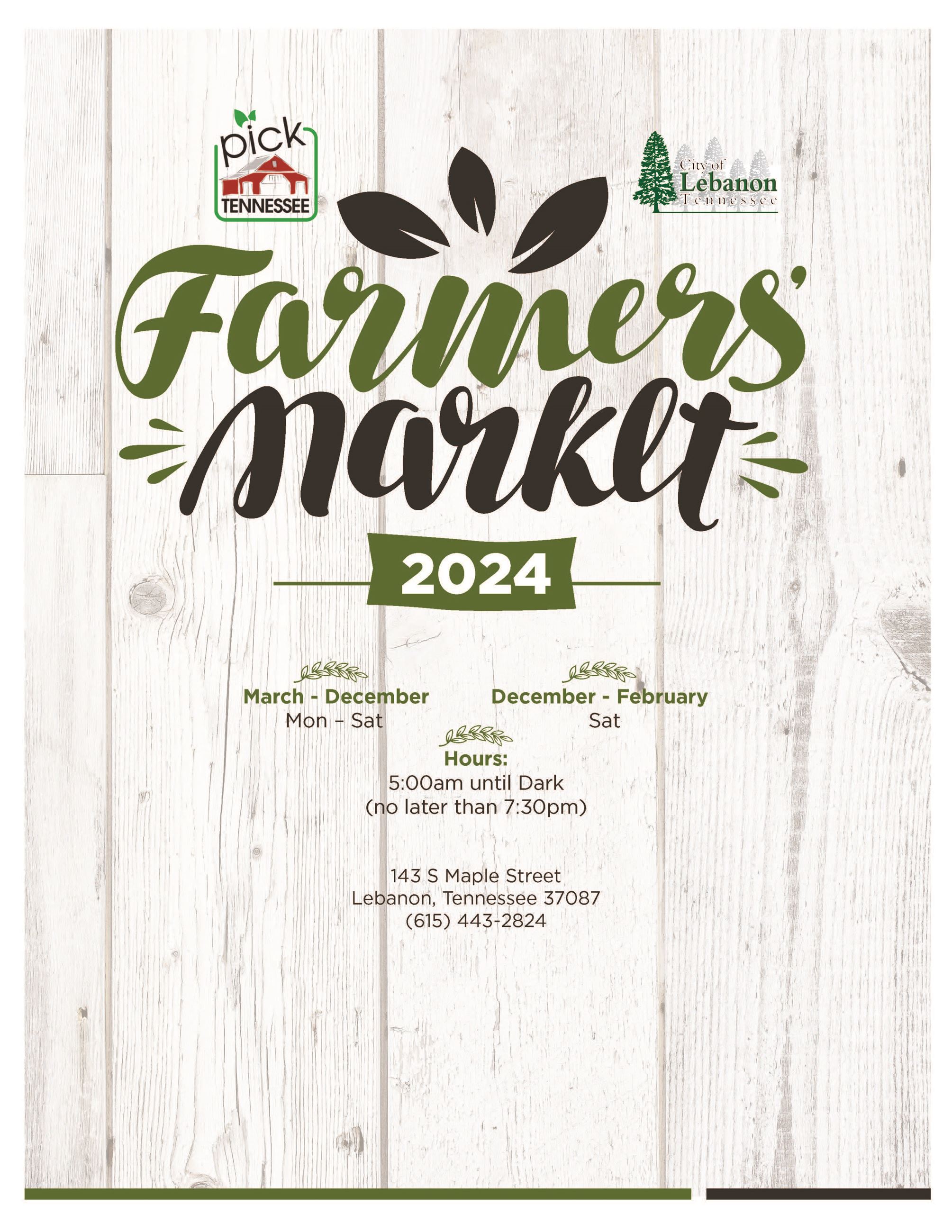 Farmers Market 2024 Packet 1