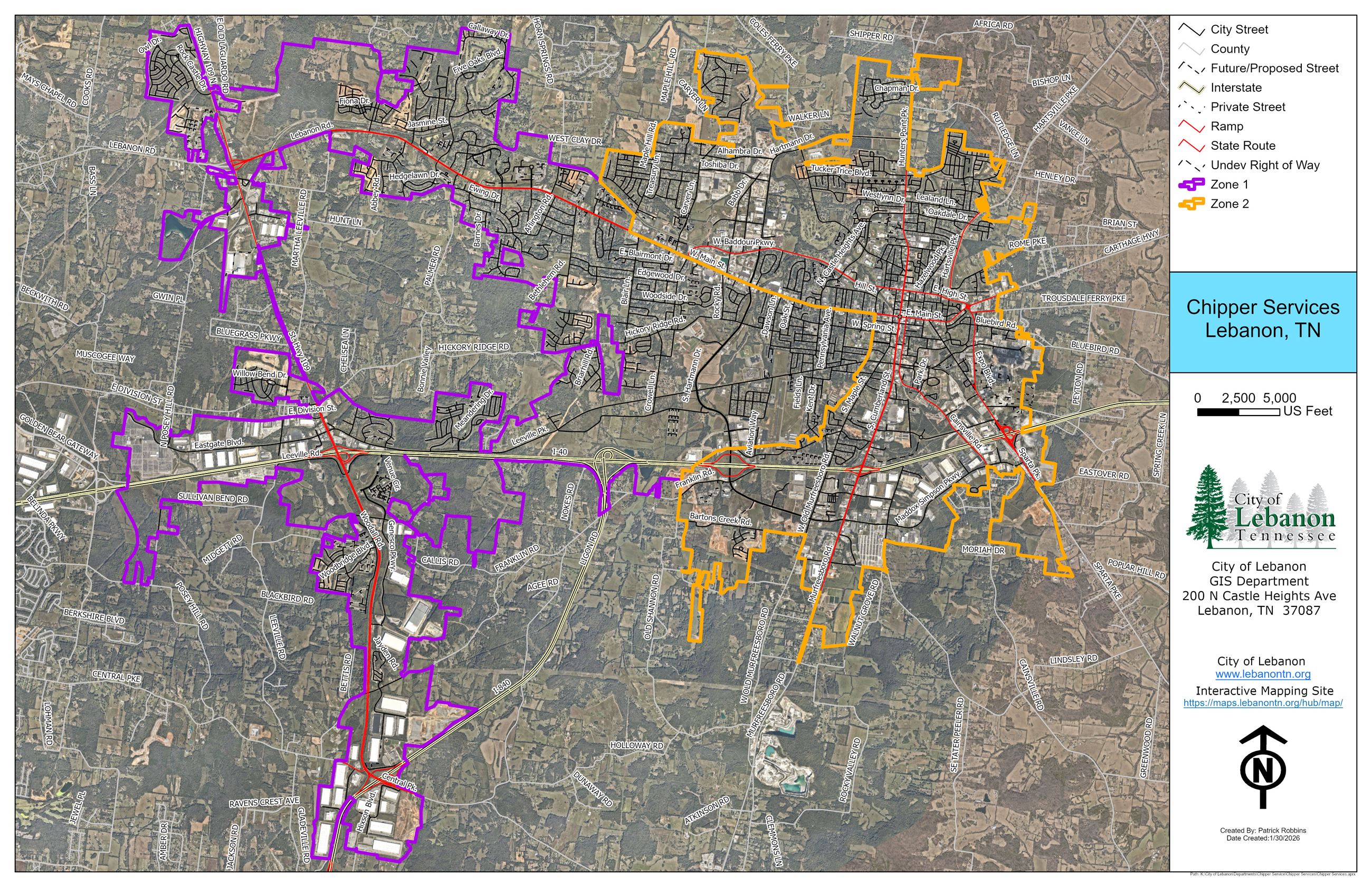 Chipper Service Map 2.2.26