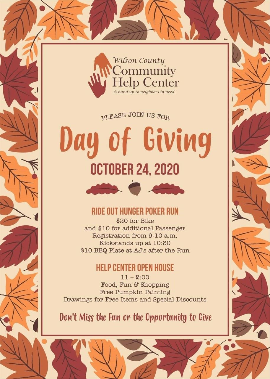 Wilson County Help Center day of giving