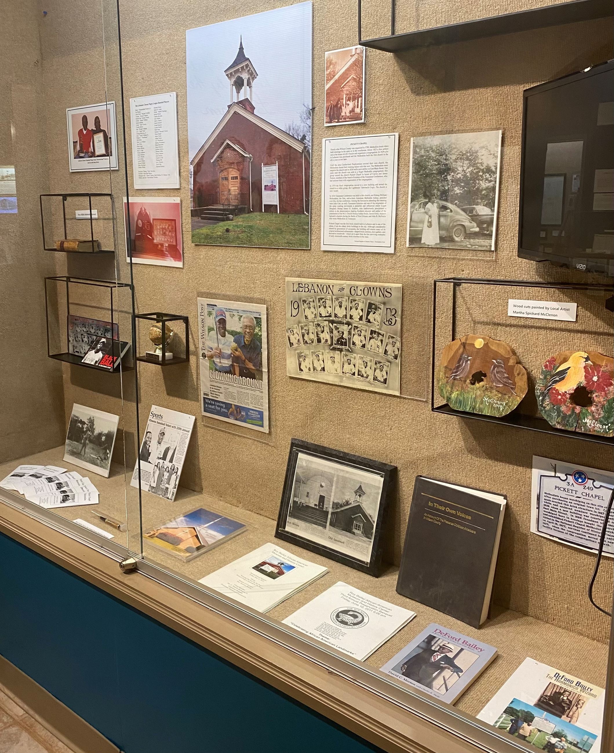 Display Picture Picketts Chapel and Baseball