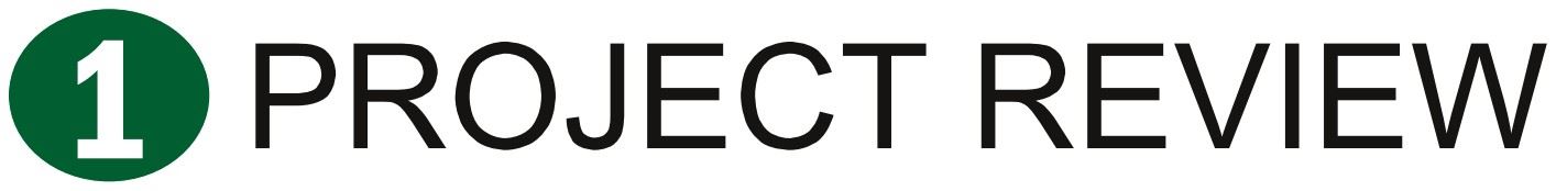 1 Project Review 